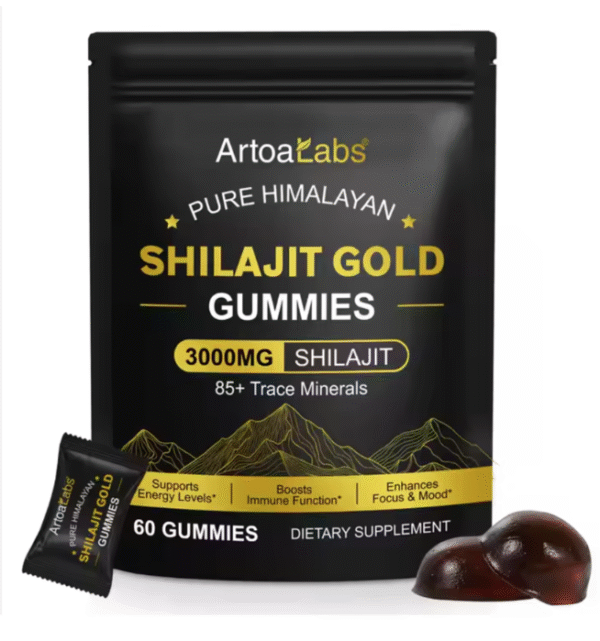 Shilajit Gummies 3000mg  Pure Himalayan - Image 2