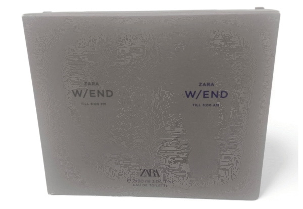 Zara Men's W/END TILL 8.00 PM W/END TILL 3:00 AM 2 Pack 100 ML/ 3.4 Fl. Oz +100 ML Fl. Oz - Image 4