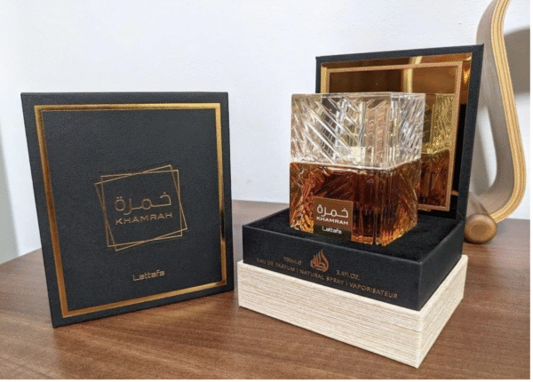 Lattafa Perfumes Khamrah for Unisex Eau de Parfum Spray, 3.4 Ounce, PARFUM ARABE - Image 4