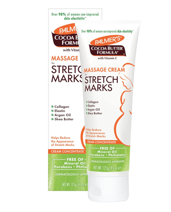 Palmer's Cocoa Butter Formula Massage Cream for Stretch Marks-Reduce Appearance of Scars & Stretch marks-125g