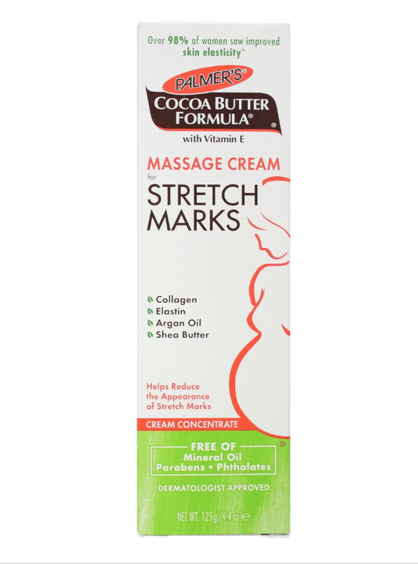 Palmer's Cocoa Butter Formula Massage Cream for Stretch Marks-Reduce Appearance of Scars & Stretch marks-125g - Image 2