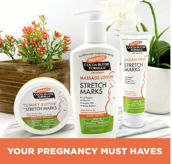 Palmer's Cocoa Butter Formula Massage Cream for Stretch Marks-Reduce Appearance of Scars & Stretch marks-125g - Image 5