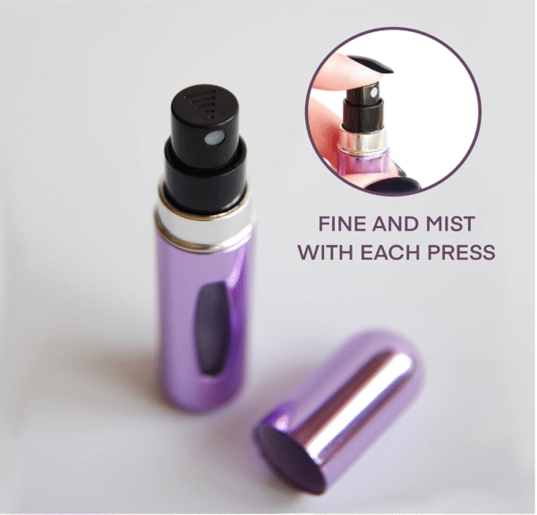 KJHD 4PCS Portable Mini Refillable Perfume Atomizer Bottle, Refillable Perfume Spray, Atomizer Perfume - Image 5