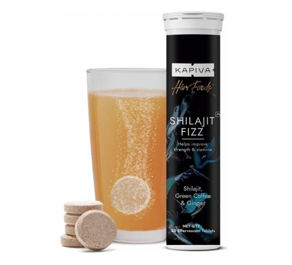 Original Shilajit effervescent de l'Himalaya 20 comprimés(Kapiva)