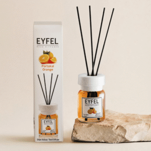 EYFEL Reed Diffusers for Home – Orange Reed Diffuser Set 4.05 fl oz Oil Diffuser Sticks, Bathroom Diffuser, Home Fragrances, Scented Sticks, Home Decor