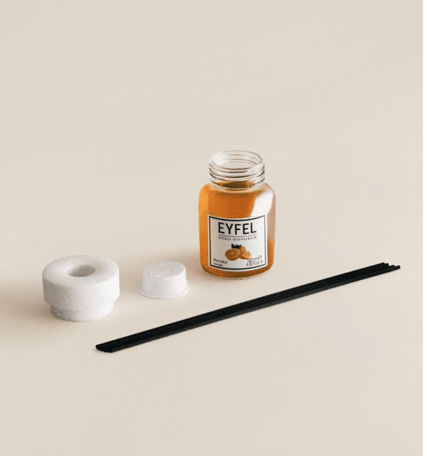 EYFEL Reed Diffusers for Home – Orange Reed Diffuser Set 4.05 fl oz Oil Diffuser Sticks, Bathroom Diffuser, Home Fragrances, Scented Sticks, Home Decor - Image 3