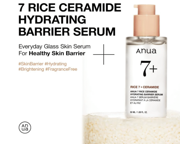 ANUA Rice Ceramide 7 Hydrating Barrier Serum - Image 3