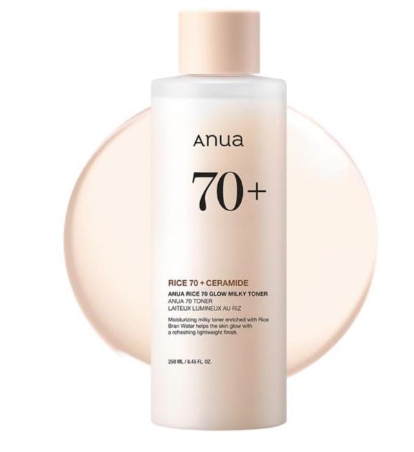 ANUA Rice 70 Glow Milky Toner