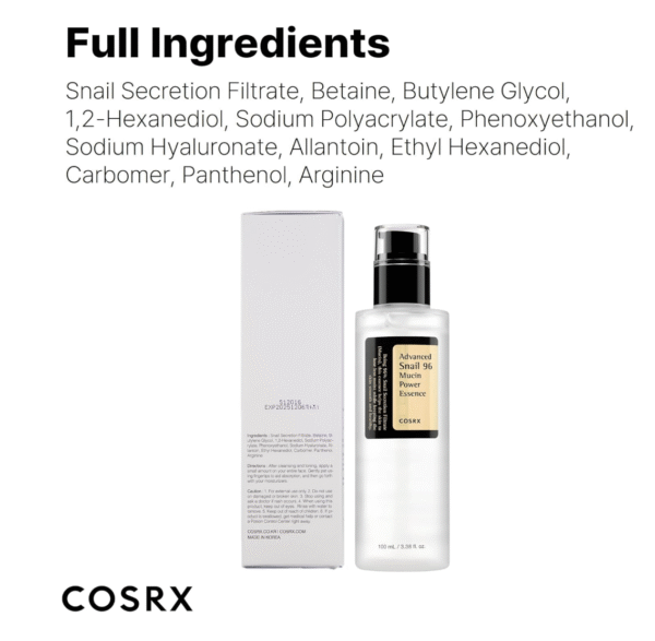 Cosrx, Advanced Snail 96