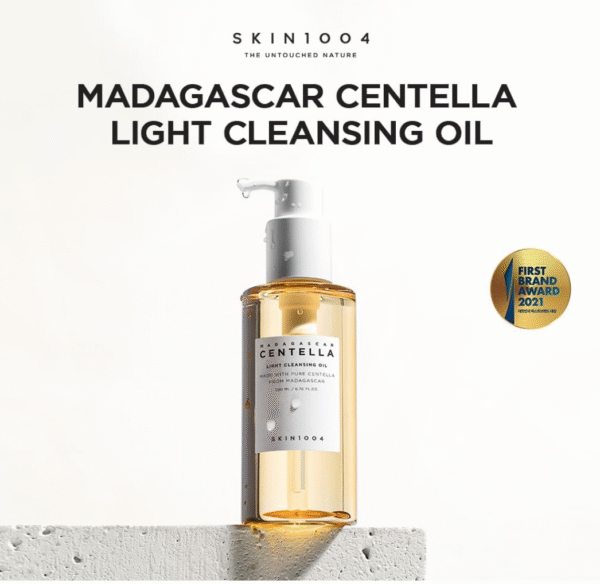 SKIN1004 Madagascar Centella Light Cleansing Oil 6.76 fl.oz, 200ml - Image 2