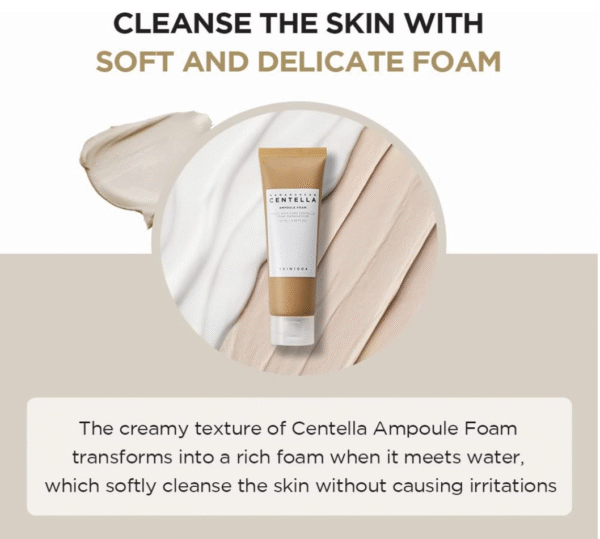 SKIN1004 Madagascar Centella Ampoule Foam, 125mL | Mild and Soothing Face Cleanser with Centella Asiatica Extract | Hydrates and Nourishes Skin | Deep Cleansing Foam - Image 2