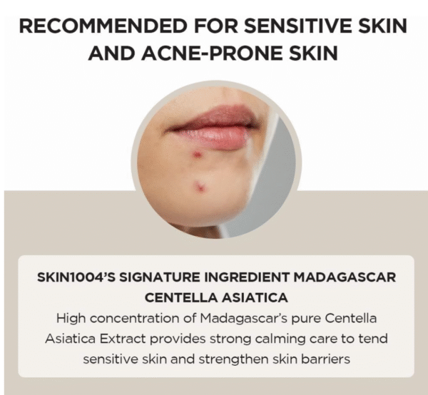 Ampoule Facial Serum 1.01 fl.oz(30ml) | 100% Centella Asiatica Extract for Soothing Sensitive and Acne-prone Skin (Ampoule 100ml) - Image 7