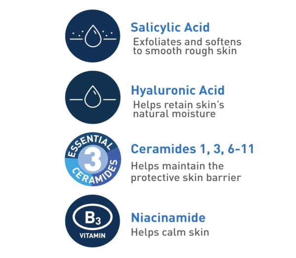 CeraVe SA Smoothing Cleanser for normal, dry and rough skin 236ml - Image 5