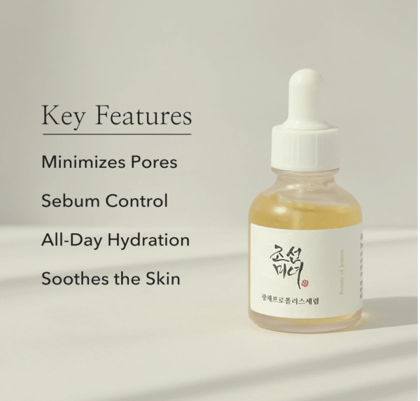 Beauty of Joseon Glow Serum Propolis and Niacinamide for Radiant Skin Uneven Tone for All Skin Type Moisturizing Hydrating Korean Skincare for Men and Women 30ml, 1 fl.oz - Image 4