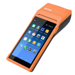 NETUM Handheld PDA Android 11.0 POS Terminal with Receipt Printer, Data Collector, Portable Barcode Scanner, Handheld Bluetooth USB WiFi BT4.0, Includes 58 * 35 Paper Scroll
