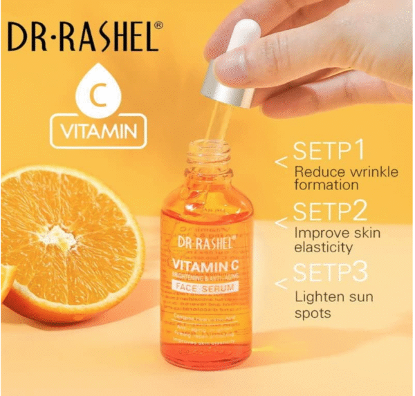 DR. RASHEL Vitamin C Brightening & Anti- Aging Face Serum - Image 3