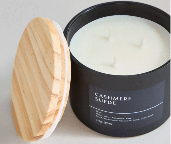 Ambience Core Lemongrass and Ginger Scented Jar Candle - 25 h - Image 8