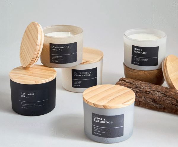 Ambience Core Cashmere Suede Jar Candle - 25 hr - Image 4
