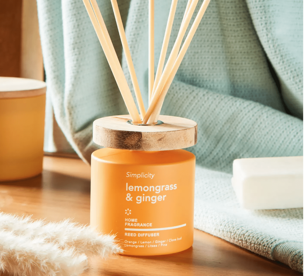 Simplicity Lemongrass and Ginger Reed Diffuser