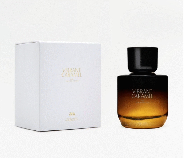 ZARA Vibrant Caramel Eau de parfum 90ML (Pour Femme) - Image 2