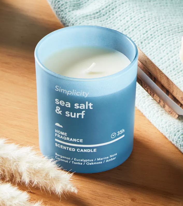 Simplicity Seasalt et Surf Bougie