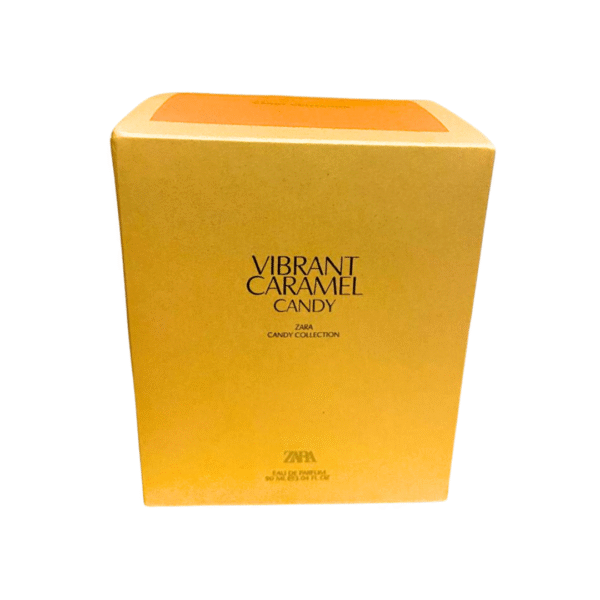 Zara Vibrant Caramel Candy Eau de Parfum 90 ML (Pour Femme) - Image 4