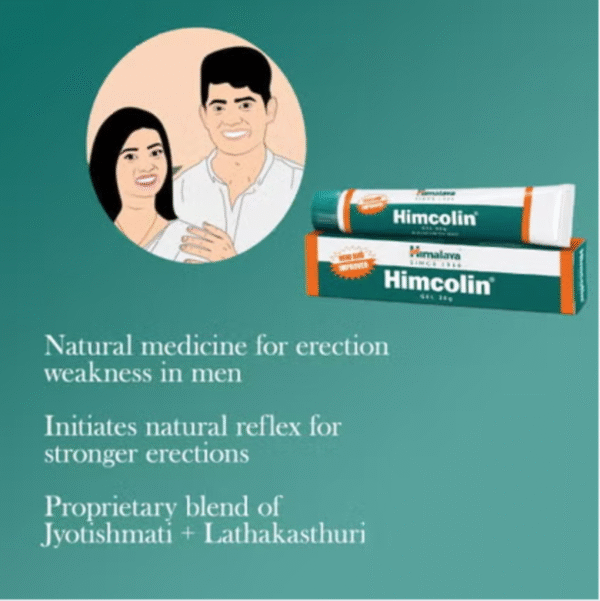 Himalaya Himcolin Gel Local Rub Pour Homme 30 g - Image 3