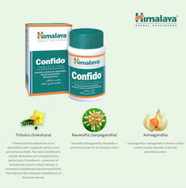 Confido Delay Tabs 120 (Comprimés retardateur pour hommes) - Image 5