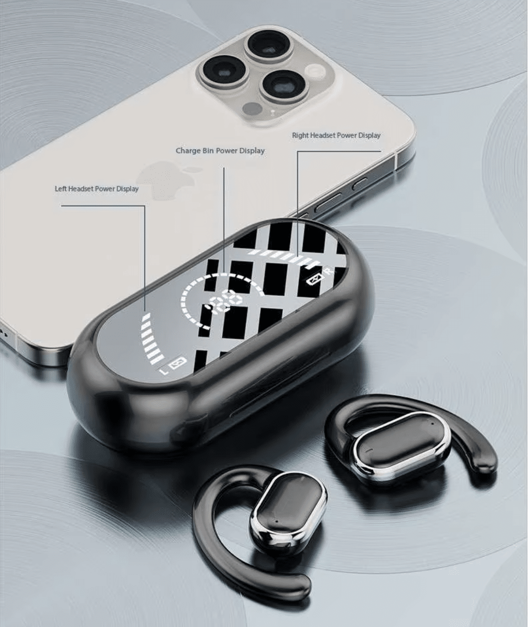Les écouteurs sans fil X91 Sports, écouteurs anti-transpiration pour iPhone Samsung Smartphone - Image 2