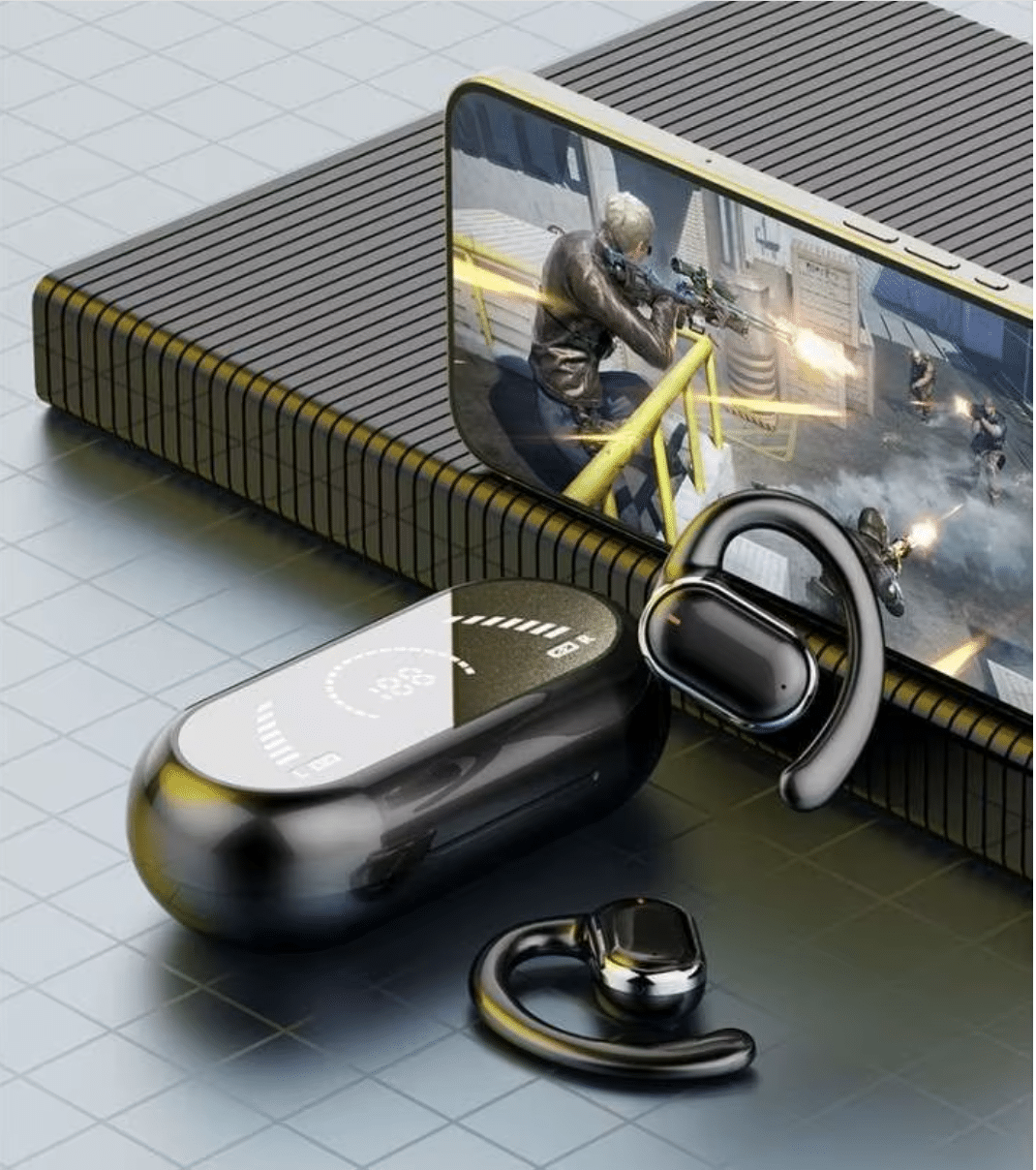 Les écouteurs sans fil X91 Sports, écouteurs anti-transpiration pour iPhone Samsung Smartphone - Image 3